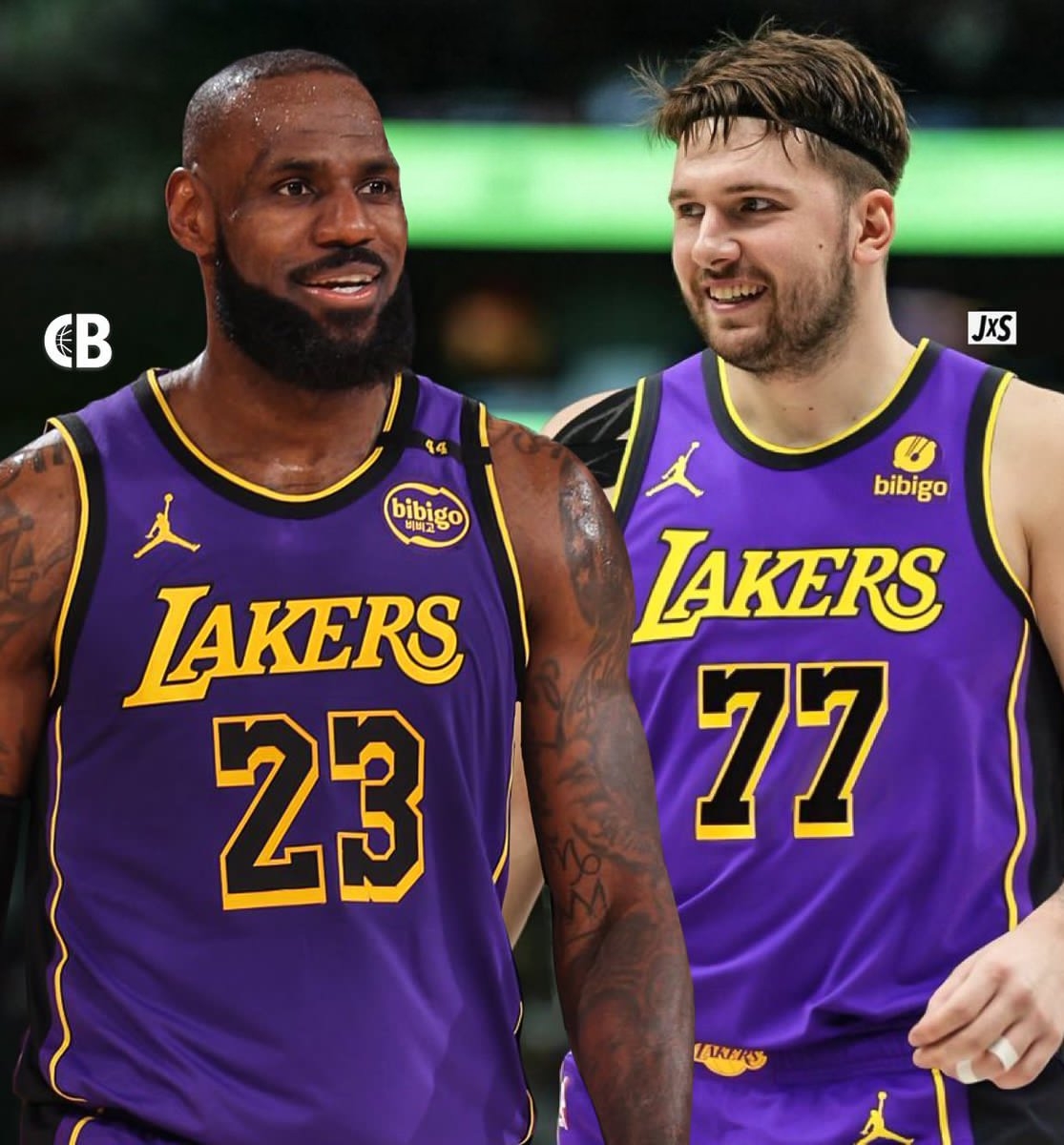  40岁詹姆斯❌️25岁东契奇...这相当于足球场上的谁和谁同队？