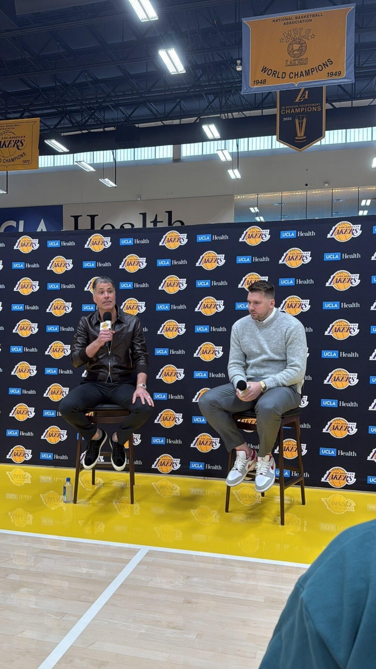  佩林卡发布会：东契奇加盟湖人是NBA历史上的一个地震级时刻