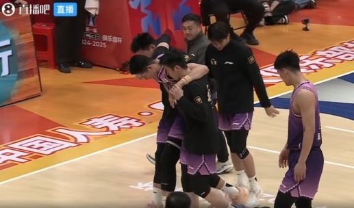  直播吧：沈梓捷回京进行伤势检查 肿胀程度不算轻&但骨头没事